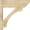 Ekena Millwork Legacy Slat Rough Sawn Outlooker, Douglas Fir, 8"W x 26"D x 26"H OUT08X26X26LEC06RDF - alternate 4